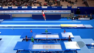 GANCHINHO Diogo (POR) M - 2019 Trampoline Worlds, Tokyo (JPN) - Qualification Trampoline R2