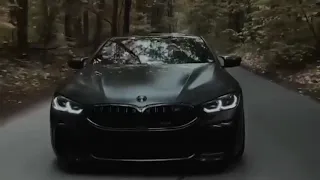 Black Monster BMW M8 Drifting