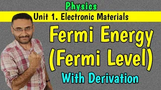 Fermi level Energy (Fermi Level) Fermi Energy (PHYSICS) BE / Btech 1st year engineering