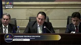 Comisiones Terceras Conjuntas - 31/08/2022