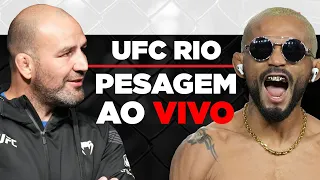 AO VIVO: PESAGEM UFC RIO