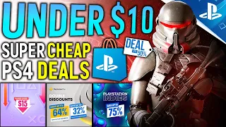 10 GREAT PSN Game Deals UNDER $10 Right Now - SUPER CHEAP PS4 Games! (New PSN Sales 2022 Deals)