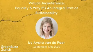 Aysha Van de Paer on Equality and Why It’s Integral to Sustainability