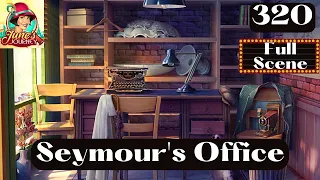 JUNE'S JOURNEY 320 | SEYMOUR'S OFFICE (Hidden Object Game) *Full Mastered Scene*