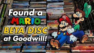 Found a Mario BETA DISC at Goodwill!