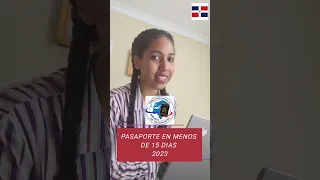 Como obtuve mi Pasaporte Dominicano en menos de 15 días (solicitud virtual 2023)