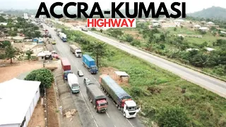 Update on the Accra to Kumasi Road in Ghana.