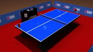TableTennis or PingPong 3D animation