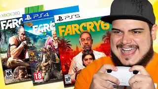 JOGANDO TODOS OS FAR CRY EM 1 ÚNICO VÍDEO!