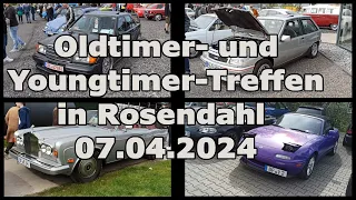 Offenes Old- und Youngtimertreffen in Rosendahl 07.04.2024