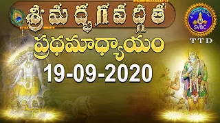 శ్రీమద్భగవద్గీత | SRIMADBHAGAVADGITA | TIRUMALA | 19-09-2020 | SVBC TTD
