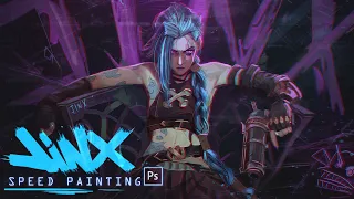 Jinx Arcane What Could Have Been Scene Speedpaint