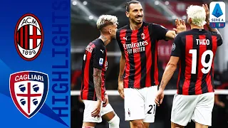 Milan 3-0 Cagliari | Zlatan Scores on Final Day Win for Milan | Serie A TIM