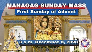 SUNDAY MASS TODAY at OUR LADY OF MANAOAG CHURCH Live  6:00 A.M.  Dec 03,  2023