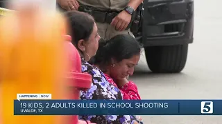 19 children, 2 adults killed in Texas elementary school shooting