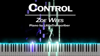 Zoe Wees - Control (Piano Cover) Tutorial by LittleTranscriber