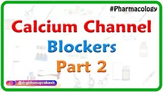 Calcium Channel Blockers Part 2 - CVS pharmacology - Dr Rajesh Gubba
