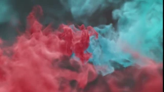 Colorful Smoke Reveal Logo Video Intro Animation