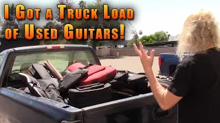 I Got a Truck Load of Used Guitars!