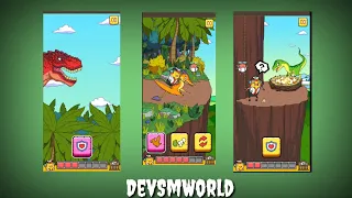 Banatoon 2 Jurassic World Android Gameplay | Different Ending Game |Android Game | DevSmWorld