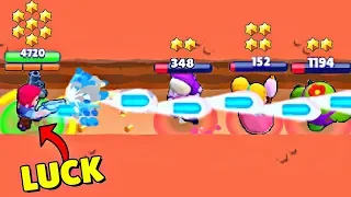 *LUCKIEST* PLAYER EVER in Brawl Stars! Wins & Fails #35