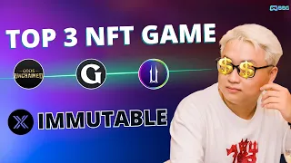 Top 3 NFT GAME Kiếm Tiền Hot Nhất Trên Hệ Sinh Thái Immutable Năm 2023