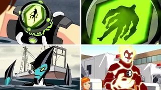 Todas as transformações acidentais - ben10 (Dublado)