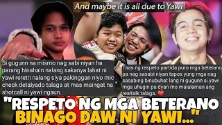 GUGUNN NAG SALITA TUNGKOL KAY YAWI? BETERANO SA INDO GRABE ANG RESPETO KAY YAWI? ANG UTAK NG AURA?!