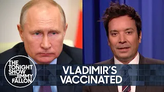 Putin Gets Vaccinated, Biden’s $3 Trillion Economic Plan | The Tonight Show Starring Jimmy Fallon