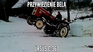 URSUS C-360 Ogień z rury przód do góry