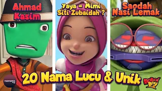 20 Nama Lucu Dan Unik