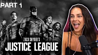 Zack Snyder's Justice League (2021) REACTION PART 1