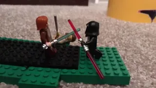 Darth Maul vs Qui-Gon Stop Motion