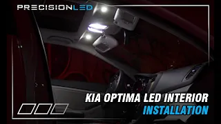 Kia Optima LED Interior How To Install - 3rd Gen | 2011-2015