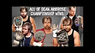 All of Dean Ambrose Championship wins in WWE   HD Grand Slam Champion