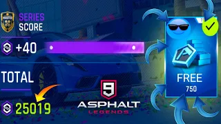 THE LAST 9 MIXED RACES FOR THE MILESTONES 25K AND 750 TOKENS || ASPHALT 9