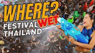 Songkran in Thailand! Where to celebrate Songkran? What & When is Songkran festival? Answer 'em all!