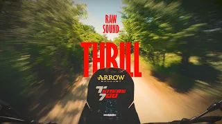 Yamaha Tenere 700 best Arrow full exhaust sound ][ THRILL