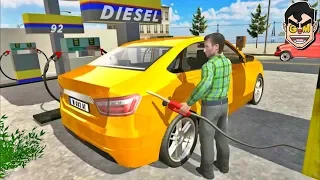 Russian Lada Vesta Car Driving Simulator - Android Gameplay HD