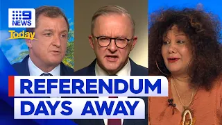 Voice to parliament referendum just days away | 9 News Australia