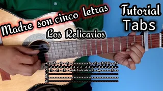 Madre son cinco letras | Los Relicarios TABLATURA REQUINTO TUTORIAL