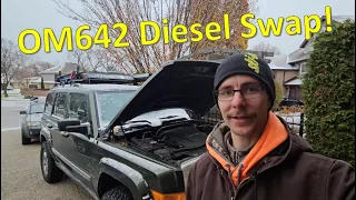 Jeep Commander OM642 Diesel Swap