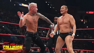 Darby Allin was looking for a fight, but he didn’t expect Minoru Suzuki! | 7/29/23, AEW Collision