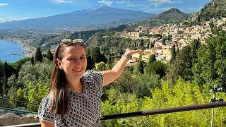Our Cruise Stopped in Taormina (The White Lotus Filming Location) - Cruise Vlog Day 6