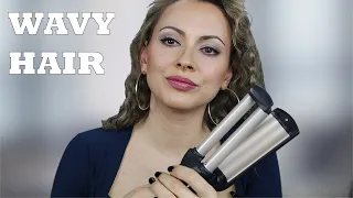 Wavy Hair Tutorial With Babyliss  Wave Envy Waver | Triple Wave C260e