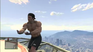 Stallone Dancing GTA V Amanzing