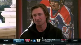 Wayne Gretzky Talks About Sidney Crosby