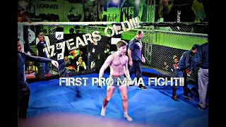 First Pro MMA Fight at 17 Years of age