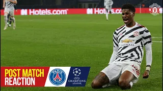 Solskjaer, Rashford, De Gea & Tuanzebe react to Paris win | PSG 1-2 Manchester United | UCL