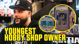 YOUNGEST Card Shop Owner in the Country | Topps House of Hobby